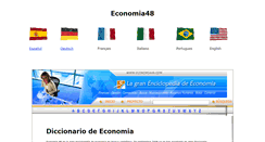 Desktop Screenshot of economia48.com